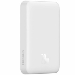 POWERBANK BASEUS Magnetic 20W 10000mAh, MagSafe 15W, Biały PPCXM10