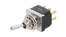 Przełącznik Dźwigniowy Poz 2 Dpdt On-On 6A 250Vac 4-6437630-2