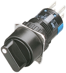 Przełącznik bistabilny, 2-pozycyjny, IP40, IP65, Idec