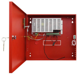 Zasilacz do systemów przeciwpożarowych PPOŻ 330x305x82mm EN54C-2A7 27,6V/2A/2×7Ah