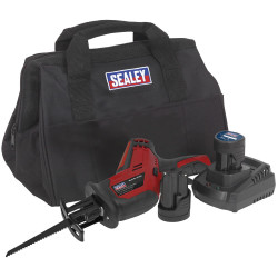 Sealey CP1208KIT Cordless Reciprocating Saw 12V - 2 Batteries
