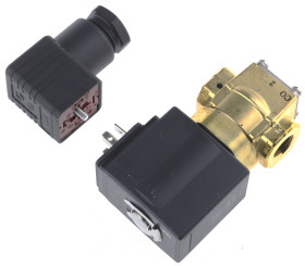 Zawór elektromagnetyczny 24 V DC SMC 3-drogowy G żeńskie 1/4 cala 1/4cal