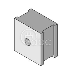 Moduł uszczelniający QT pojedynczy, QT 4, z otworem 1x4-5 mm, 42504