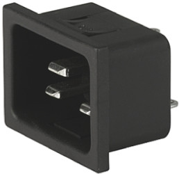 Złącze IEC IEC C20, na Zatrzask Męski 20A Proste Schurter