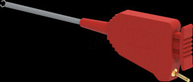 185585 SMD clamp test probe, red, flexible
