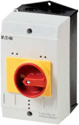 Insulating material housing, rotary handle, (L x W x H) 132 x 100 x 180 mm, for PKZ0, 219655