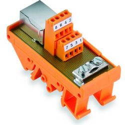 Interfejs, RS RJ45, Złącza wtykowe RJ45, 8 biegunów, złącze śrubowe RS RJ45 Weidmüller Zawartość: 10 szt.
