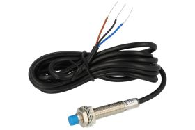 Czujnik; indukcyjny; LM8-3002NB; NPN; NC; 2mm; 6÷36V; DC; 150mA; cylindryczny metalowy; fi 8mm; 50mm; wysunięty; z przewodem; YU