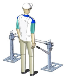 Podnośniki do bębnów kablowych / Podnośnik do bębnów kablowych 0,5t / PH-05T