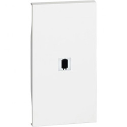 LIVING NOW klawisz z okienkiem podświetlenia bojler 2mod. biały KW01M2SN