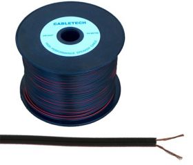 PRZEWOD 2*1.5MM GLOSNIKOW CZARNY