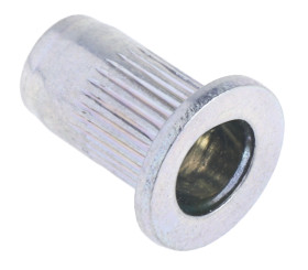 Wkładka gwintowana M4 Stalowe grubość 11.3mm średnica kołnierza 9mm średnica otworu 6mm RS PRO