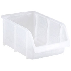 H&#xFC;nersdorff 674700 Storage Bin 207x155x332mm Transparent 1 Pc