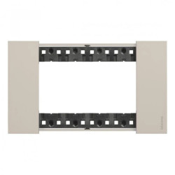 LIVING NOW ramka 4mod. piaskowy beż KA4804KM