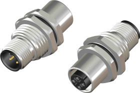 Złącze okrągłe, Złącze 4-stykowe M12 męskie