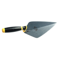 CK Tools T529510 Brick Trowel Broad Heel Carbon Steel Soft Grip 250mm