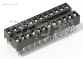Podstawka DIL24 PIN THT wąska