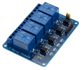 12V 4-Channel Relay Board Module Active Low