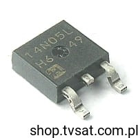 RFD14N05L N-FET 50V 14A 48W SMD-DPAK HARRIS