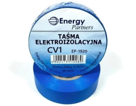 Taśma elektroizolacyjna PCW (19mm x 20m x 0.13mm) niebieska