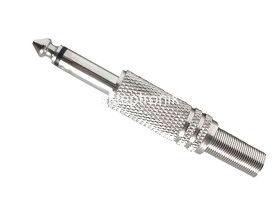 Wtyk jack 6,3 mono metal