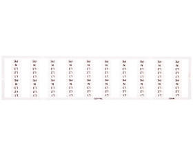 Oznaczniki WMB L1 L2 L3 N 794-4672 /5szt./