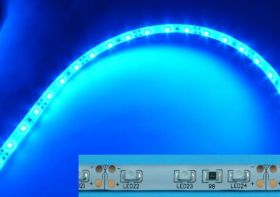 3528ZB LED PCB GIĘT.12V 5cm=1szt BLUE