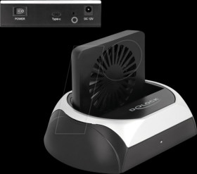64280 Docking station for 1x 2.5"/3.5"/M.2 SATA/NVMe