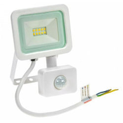 Halogen LED 10W + sens. Biały WW Ciepły NOCTIS IP44