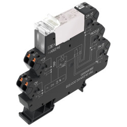 Weidm&#x171;ller 2617970000 Relay Module 60V UC 10% 1 CO Contact AgNi