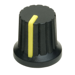 Re&#x27;an P570-H-04-S6 15mm Knob with Yellow Pointer