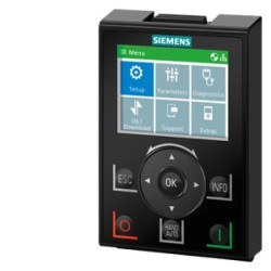 SINAMICS G Intelligent Operator Panel IOP-2 for SINAMICS G120, G120P G110M, G110D, G120D, G120C ET 200PRO 6SL3255-0AA00-4JA2