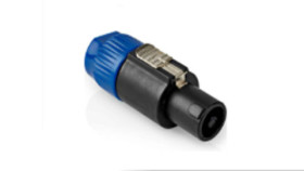 Speakon 4 polig schroefaansluitingen