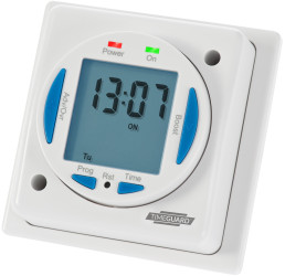 Wyłącznik czasowy 1-kanałowy Cyfrowe 230 V AC Timeguard Styki bez napięcia Śruba
