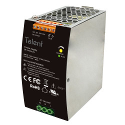 Zasilacz szyny DIN U wy 52V dc I wy 4.6A U we 90 → 264V ac Edimax 240W impulsowy