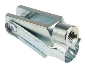 Strzemię Stal M10 x 1.5, 72mm x 20mm RS PRO