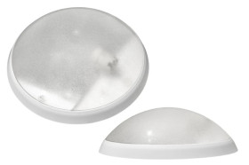 Plafoniera PANTERA 25W E27 biały pierścień, klosz przeźroczysty D.3190