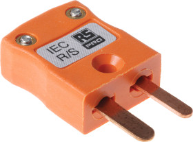 Złącze termoparowe Złącze termoparowe RS PRO do Termopara typu R/S Miniaturowe