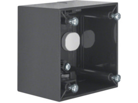 Integro Flow Puszka natynkowa 1 pojedyncza wysoka antracyt 911512515 HAGER