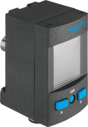 FESTO Czujnik ciśnienia 2 x PNP SPAU-P10R-T-G18M-L-PNLK-PNVBA-M8D