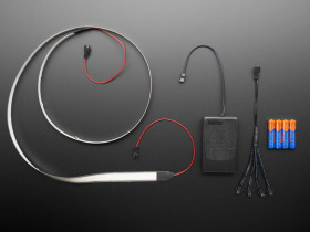 Aqua Electroluminescent (EL) Tape/Strip Starter Pack - 100cm