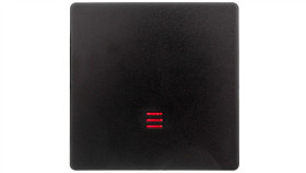 Simon 82 Klawisz Pojedynczy Łącznika/ Przycisku Z Podświetleniem Grafit 82011-38