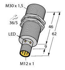 Czujnik indukcyjny Turck BI15U-M30-AN6X-H1141, 10 - 30 V, 1 szt.