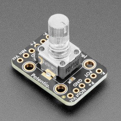 Adafruit NeoPot - Clear Shaft Potentiometer with RGB NeoPixel