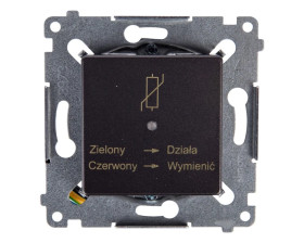 Simon 54 Ogranicznik przepięć antracyt Typ T3 D75420,01/48