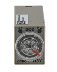 Timer Relay Szyna DIN, Montaż powierzchniowy 200 → 230V ac 4PDT 4-stykowy Omron 4PDT 0.5 → 10s H3Y