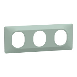 Plaque 3 post Hor 71 mm Sauge