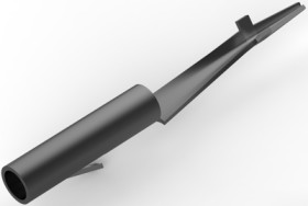 Receptacle, crimp connection, 61320-1