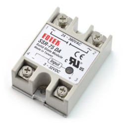 Przekaźnik półprzewodnikowy SSR Fotek-75 DA - 75A 380VAC / 32VDC