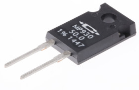 Rezystor 50Ω 30W ±1% -20 → +80ppm/°C Folia zasilania Caddock